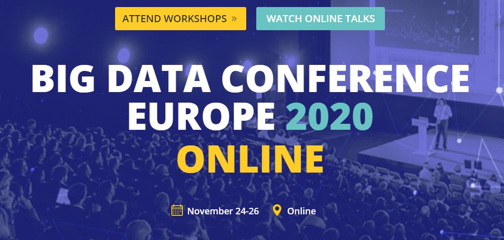 Big Data Conference Europe's homepage