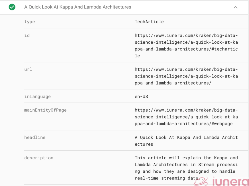 A rendered HTML website is an example of a semi structured data.