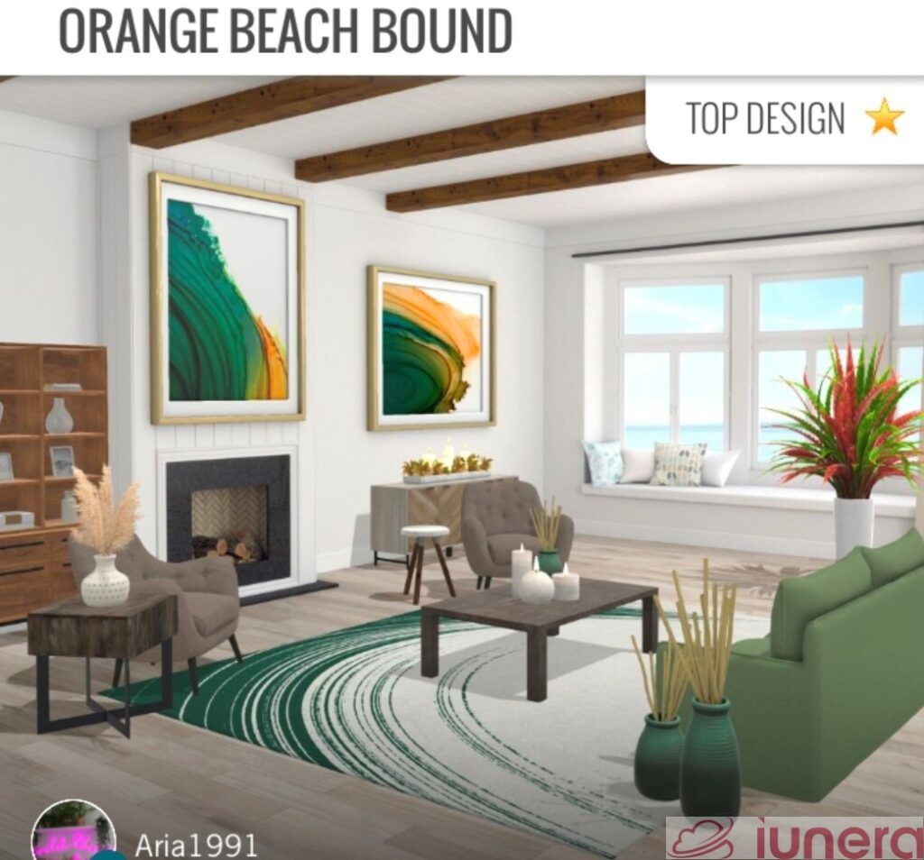 A screenshot of Design Home's leaderboard.