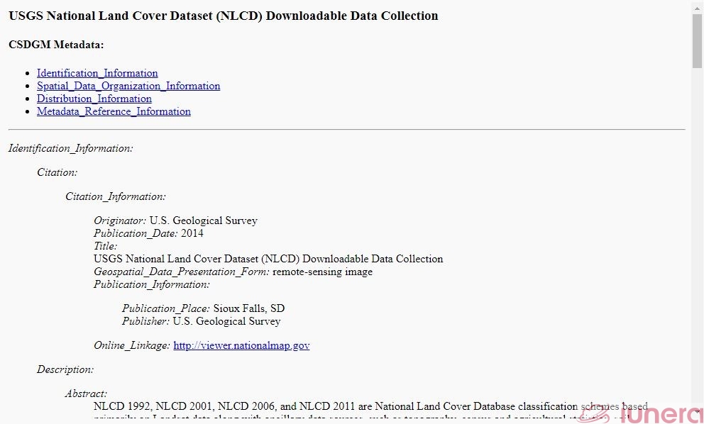 USGS SDC > Browse > Category > Subcategory > Data set > Metadata